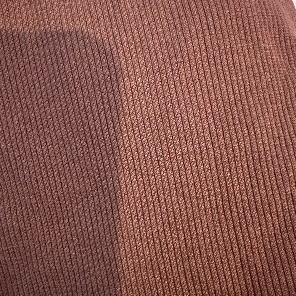 Marine Layer Ribbed Midi Dress in Rich Brown - Picture 3 of 3